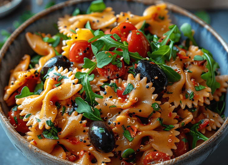 Pasta con verduras