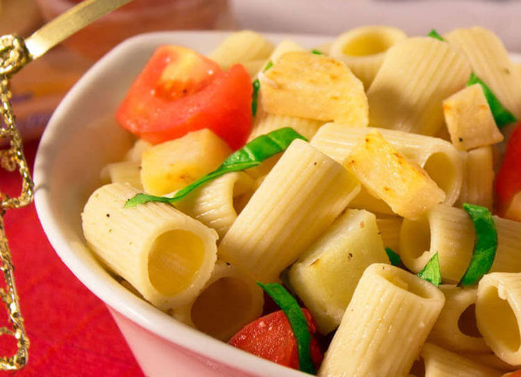 Ensalada de rigatoni